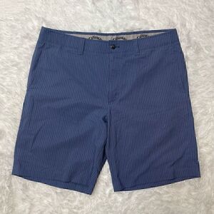 Callaway Mens Shorts Active Waist Performance Blue Golf Pegs Size 36 Stretch